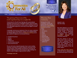 Ceremonies For All Website