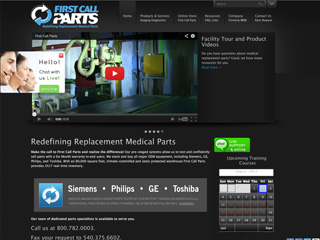 First Call Parts Website