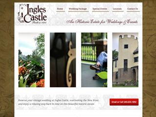 Wedding Venue Wordpress Website