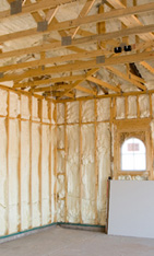 Icynene spray foam insulation